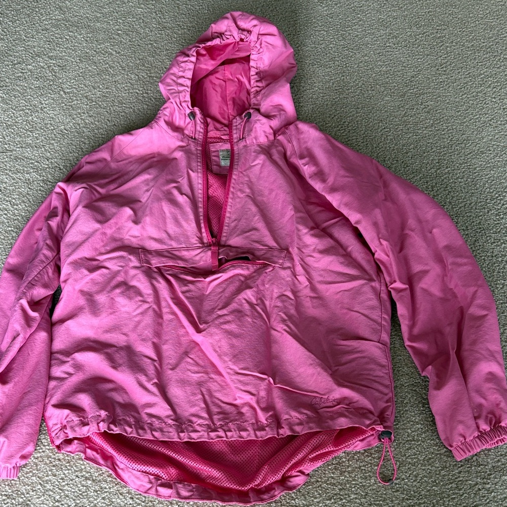 Womens Pink Hooded Jacket